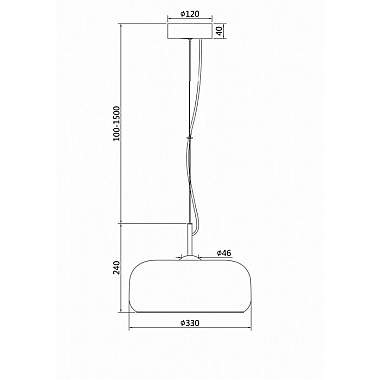 Подвесной светильник Madmen MOD127PL-L6SG