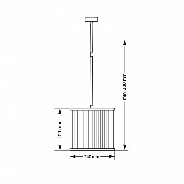 Подвесной светильник Kutek Mood Cero CER-ZW-1 (N) 240