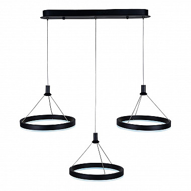 Подвесной светодиодный светильник iLedex Libra D075-3 BK