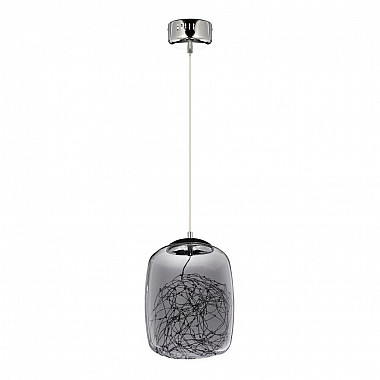 Подвесной светодиодный светильник Lumina Deco Daisy LDP 6824-220 CHR+GY