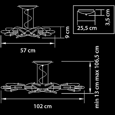 Подвесной светильник Lightstar Ovale 784346