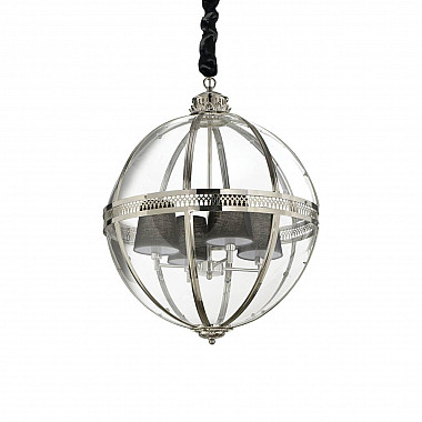 Подвесной светильник Ideal Lux World SP4 Cromo 156347