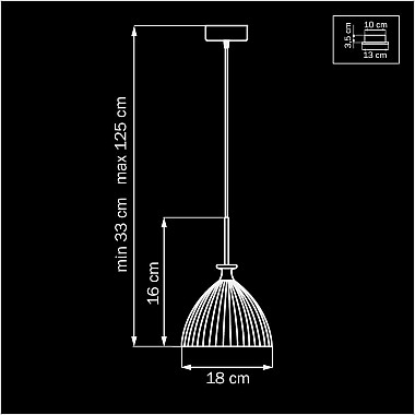 Подвесной светильник Lightstar Simple Light 810 810020