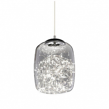 Подвесной светодиодный светильник Lumina Deco Daisy LDP 6824-220 CHR+GY
