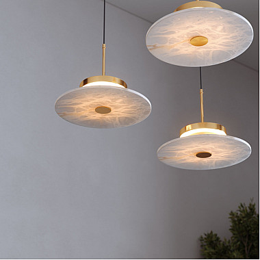 Подвесной светильник Thasos 40342 LED латунь