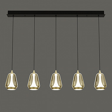 Подвесной светильник MD24001011 MD24001011-5B brass/champagne