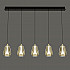 Подвесной светильник MD24001011 MD24001011-5B brass/champagne