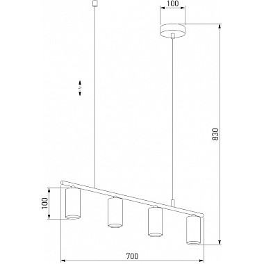Подвесной светильник Logan 4427 Logan Black