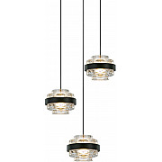 Подвесной светильник Indiana MD22030002-3A black/clear