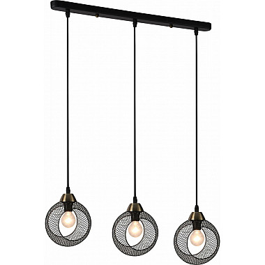 Подвесной светильник 01281-0.9-03 BK+AB