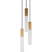 Подвесной светильник Flume MD2045-3A ant.brass