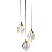 Подвесной светильник Crystal rock MD-020B-3 gold