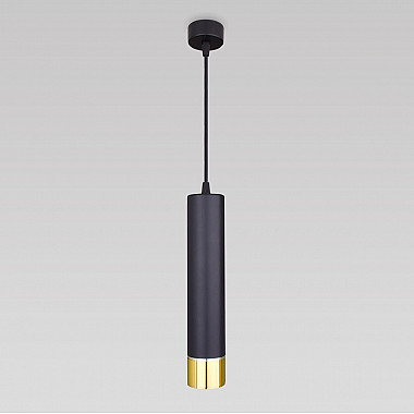 Подвесной светильник Elektrostandard DLN107 GU10 черный/золото 4690389148620