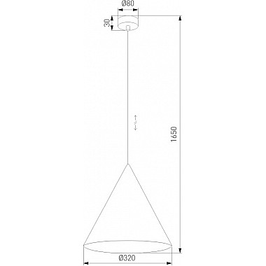 Подвесной светильник Cono 10009 Cono