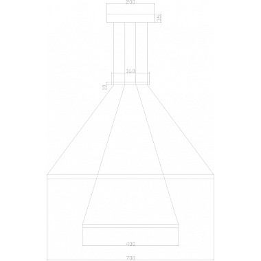 Подвесной светильник Veritate A2211SP-2BK