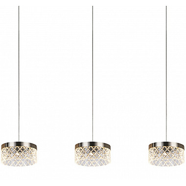 Подвесной светильник Diamond cut MD21020075-3B satin nickel