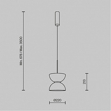 Подвесной светильник Kyoto MOD178PL-L11W3K
