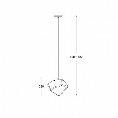 Подвесной светильник Zumaline Rock P0488-01B-U8AC