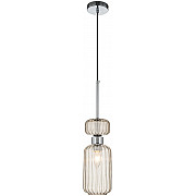 Подвесной светильник Gloss 1141/1S Chrome/Beige