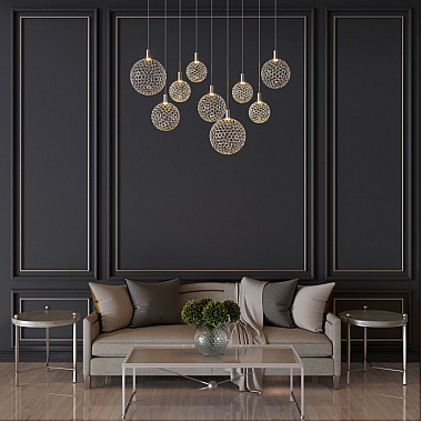 Подвесной светильник Gemini 90353/9 хром