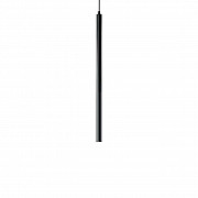 Подвесной светодиодный светильник Ideal Lux Ultrathin D040 Round Nero 156699