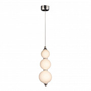 Подвесной светодиодный светильник Lumina Deco Snowman LDP 6834-1 WT+CHR