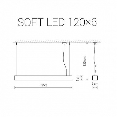 Подвесной светодиодный светильник Nowodvorski Soft Led 9547