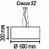 Подвесной светильник TopDecor Crocus Glade S2 01 02sed