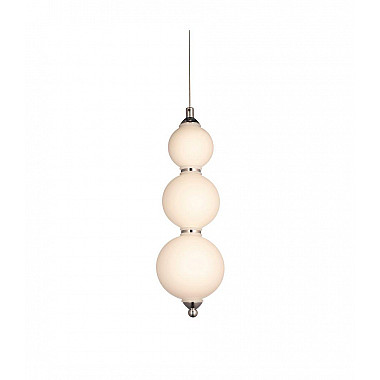 Подвесной светодиодный светильник Lumina Deco Snowman LDP 6834-1 WT+CHR