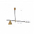 Подвесной светильник Lumina Deco Renzo LDP 6043-6 BK+MD
