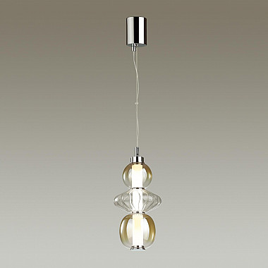 Подвесной светодиодный светильник Odeon Light Monra 4866/8L