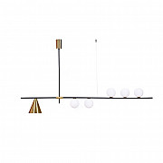 Подвесной светильник Lumina Deco Renzo LDP 6043-6 BK+MD