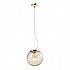 Подвесной светильник Crystal Lux Mayo SP1 D200 Gold/Amber