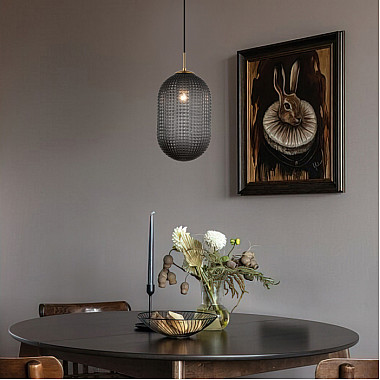 Подвесной светильник Gem 50261/1 темно-серый