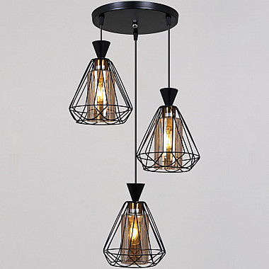 Подвесной светильник 03460-0.9-03 BK