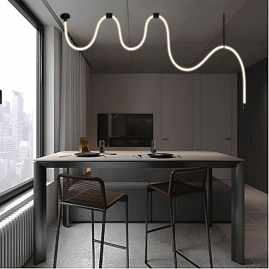 Подвесной светильник Thread 10388B Black