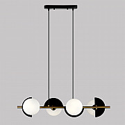 Подвесной светильник Moity 70149/4 черный/латунь Smart