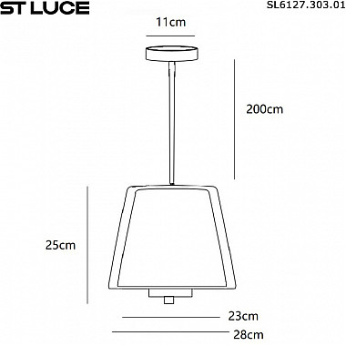 Подвесной светильник Pandora SL6127.303.01