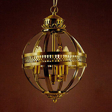 Подвесной светильник 115 KM0115P-4M antique brass