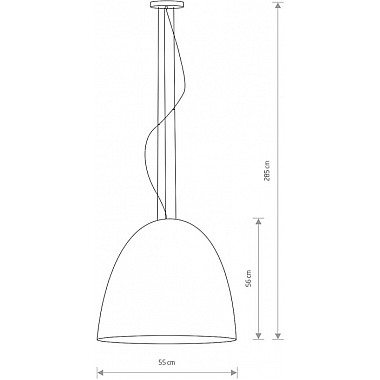 Подвесной светильник Egg L 10320