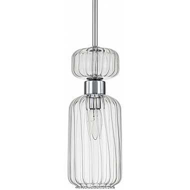 Подвесной светильник Gloss 1141/1S Chrome/Clear