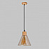 Подвесной светильник MD.5870-1-P-WOOD+BK
