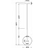 Подвесной светильник Cometa MOD055PL-L12G3K