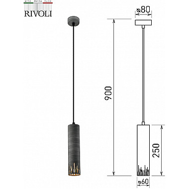 Подвесной светильник Lethe 3123-201