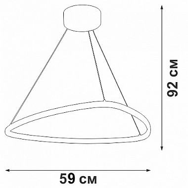 Подвесной светильник V04624-03/1S