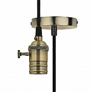 Подвесной светильник Uniel DLC-V-S24K/E27 TS/1M/BL Bronze UL-00004500