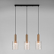 Подвесной светильник Asti 50177/3 черный / бронза