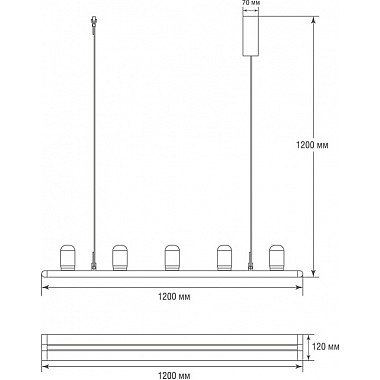 Подвесной светильник Copenhagen DL20711WW20W5 Grey
