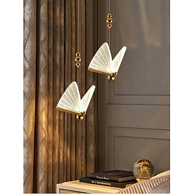 Подвесной светильник Butterfly OM8201008-1 rose gold