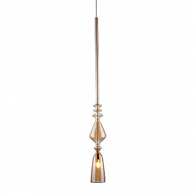 Подвесной светильник Crystal Lux Lux New SP1 B Amber